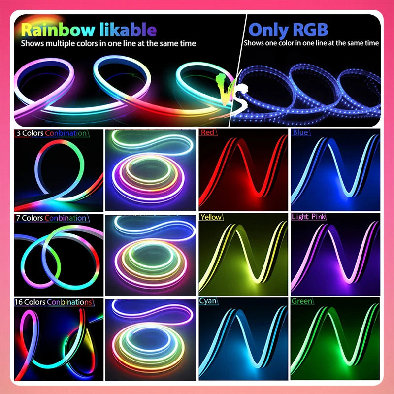 Questor Neon LED Strip Lights